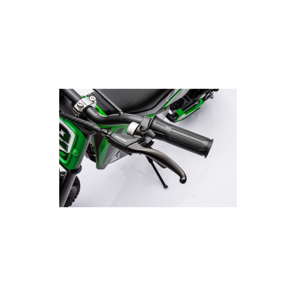 Elektrinis motociklas Cross Bike A9901, Green-Elektromobiliai vaikams, Motociklai-e-vaikas