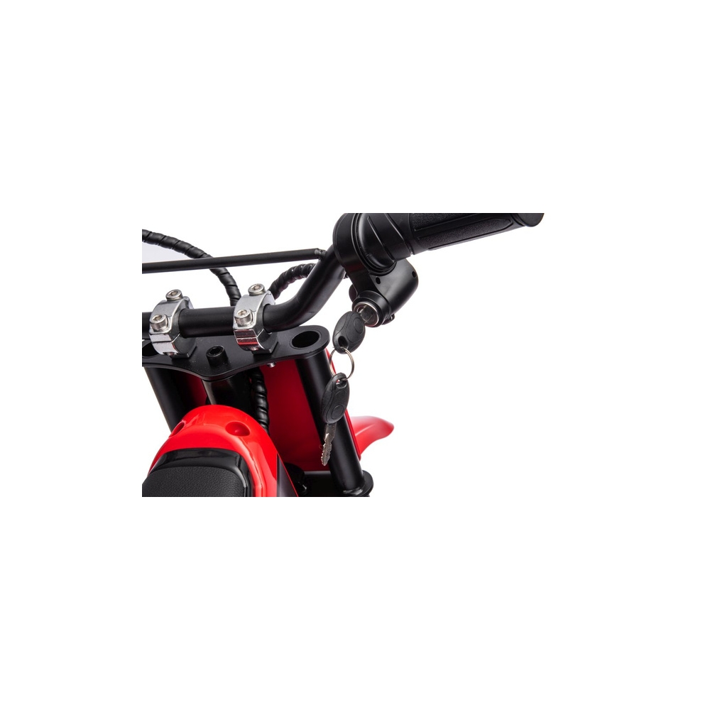 Elektrinis motociklas Cross Bike A9901, Red-Elektromobiliai vaikams, Motociklai-e-vaikas