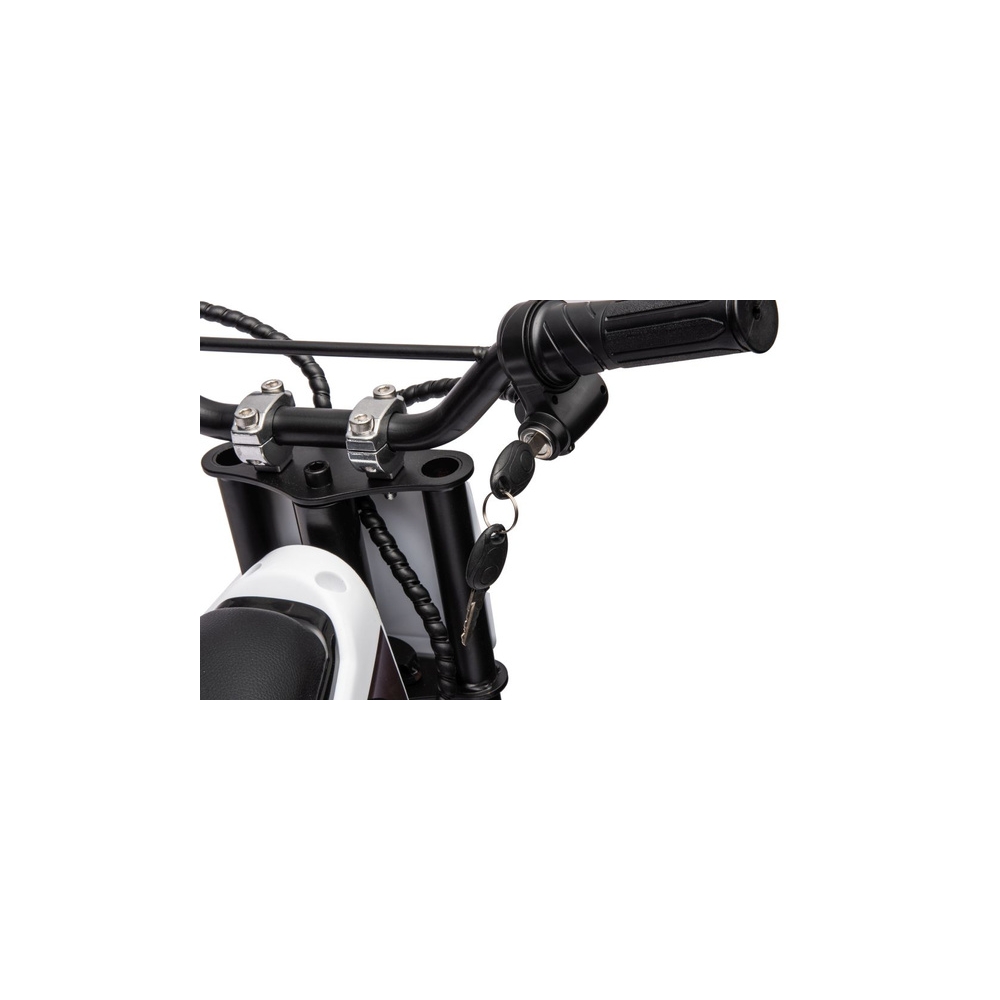 Elektrinis motociklas Cross Bike A9901, White-Elektromobiliai vaikams, Motociklai-e-vaikas