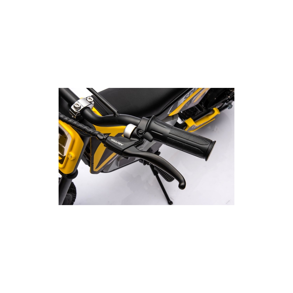 Elektrinis motociklas Cross Bike A9901, Yellow-Elektromobiliai vaikams, Motociklai-e-vaikas