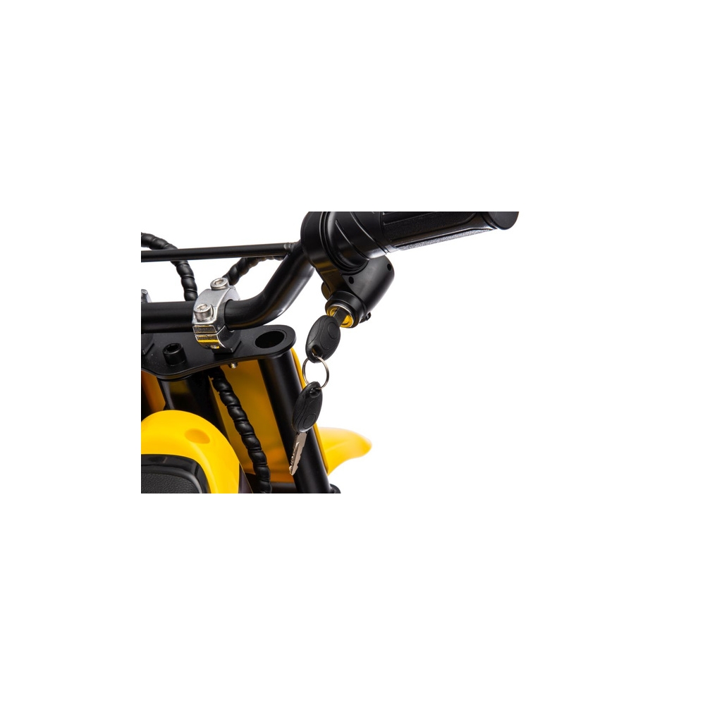Elektrinis motociklas Cross Bike A9901, Yellow-Elektromobiliai vaikams, Motociklai-e-vaikas