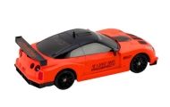 Remote Controlled R/C Sports Car 1:24 Orange Interchangeable Wheels