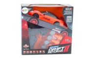 Nuotoliniu būdu valdomas R/C 1:24 oranžinis sportinis automobilis su keičiamais ratais