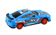 Nuotoliniu būdu valdomas R/C sportinis automobilis 1:24 Mėlyni keičiami ratai