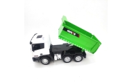 RC nuotoliniu būdu valdomas savivartis sunkvežimis 1:18 žalias-Žaislai, Auto ir transporto žaislai, Valdomos radijo bangomis-e-v