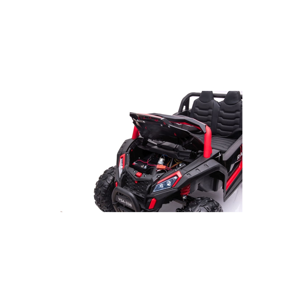 Elektromobilis YSA036 4x4, Red-Elektromobiliai vaikams, Keturračiai ir bagiai-e-vaikas