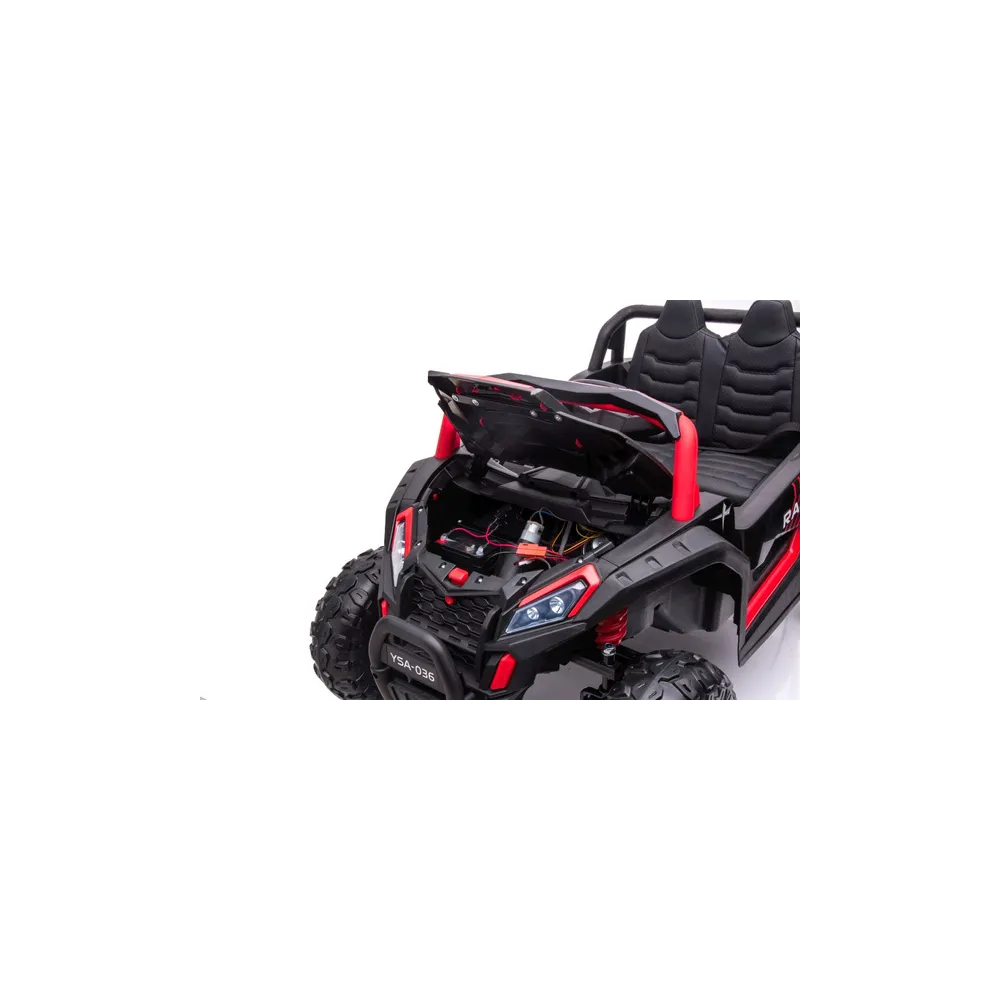 Elektromobilis YSA036 4x4, Red-Elektromobiliai vaikams, Keturračiai ir bagiai-e-vaikas