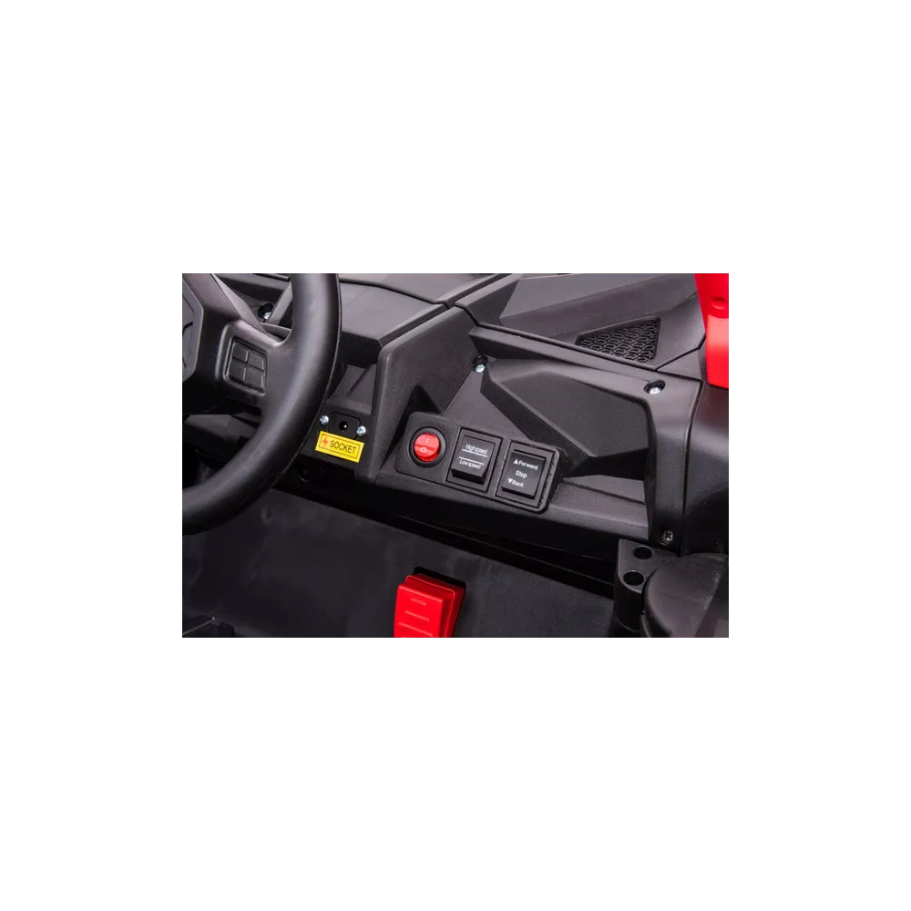 Elektromobilis YSA036 4x4, Red-Elektromobiliai vaikams, Keturračiai ir bagiai-e-vaikas