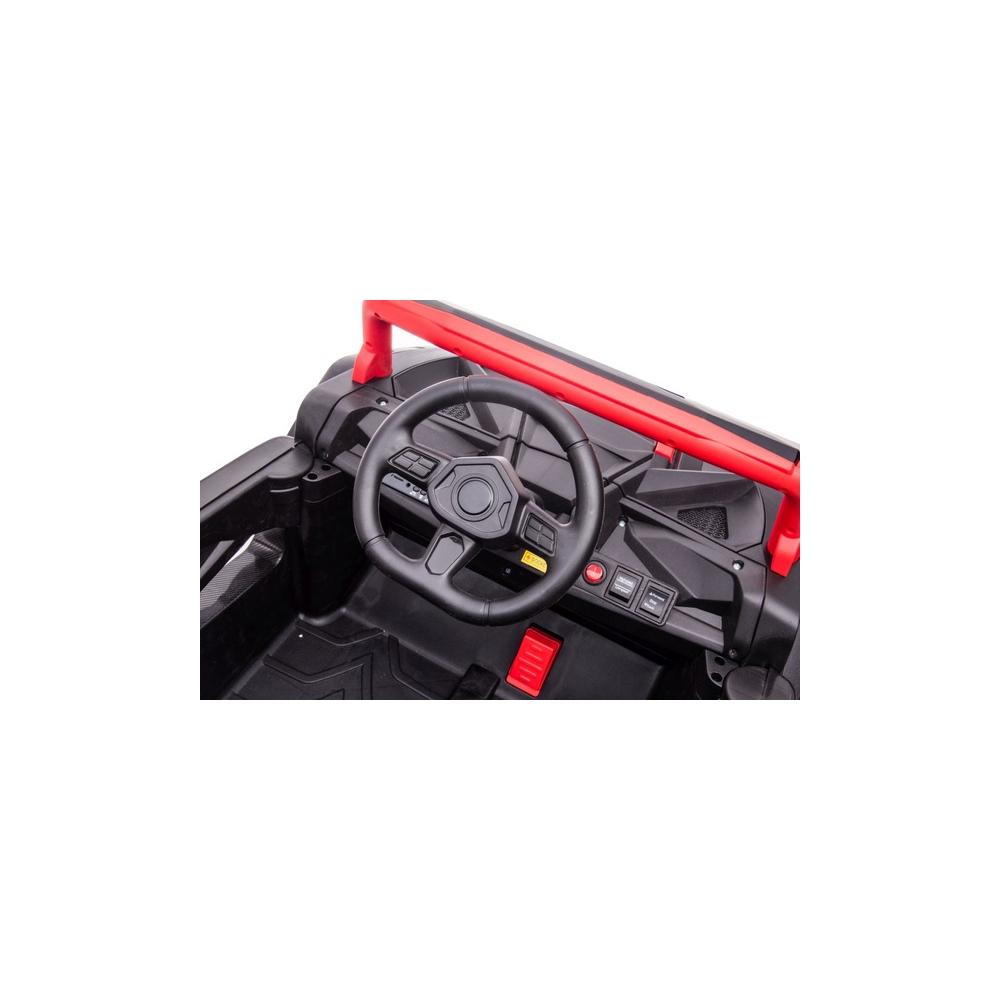 Elektromobilis YSA036 4x4, Red-Elektromobiliai vaikams, Keturračiai ir bagiai-e-vaikas