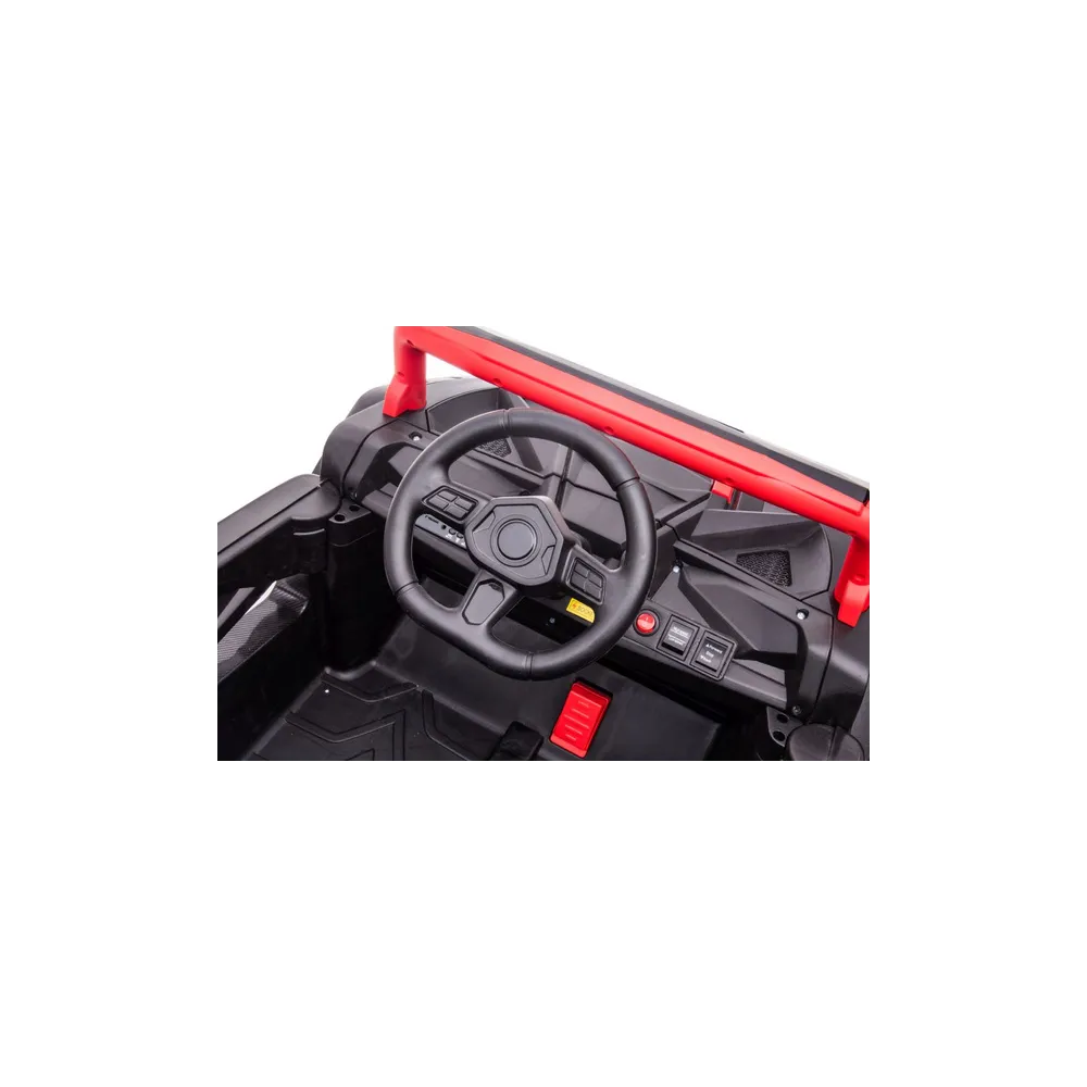 Elektromobilis YSA036 4x4, Red-Elektromobiliai vaikams, Keturračiai ir bagiai-e-vaikas