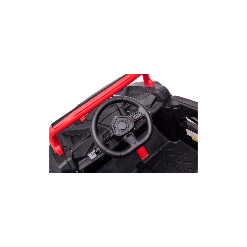 Elektromobilis YSA036 4x4, Red-Elektromobiliai vaikams, Keturračiai ir bagiai-e-vaikas
