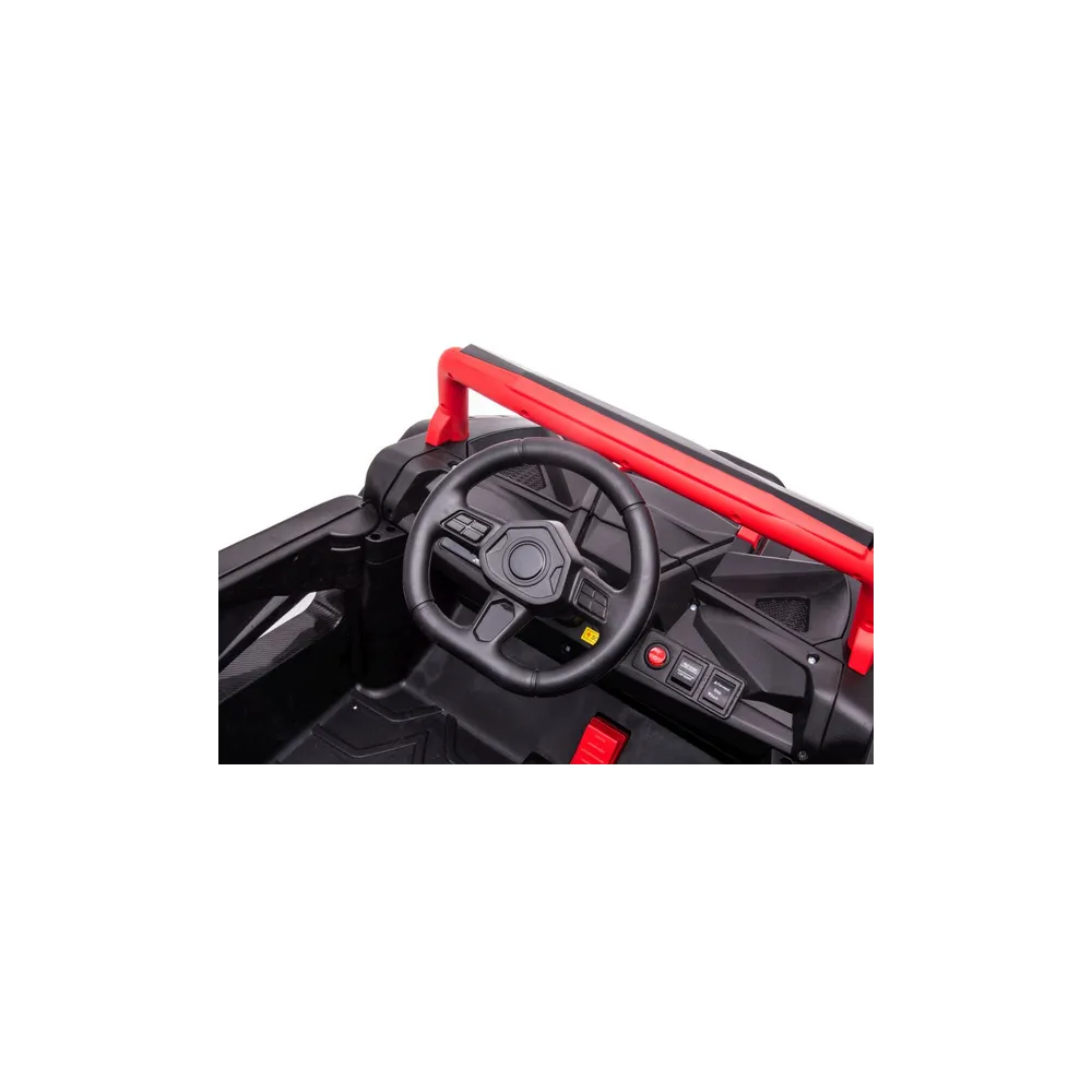 Elektromobilis YSA036 4x4, Red-Elektromobiliai vaikams, Keturračiai ir bagiai-e-vaikas