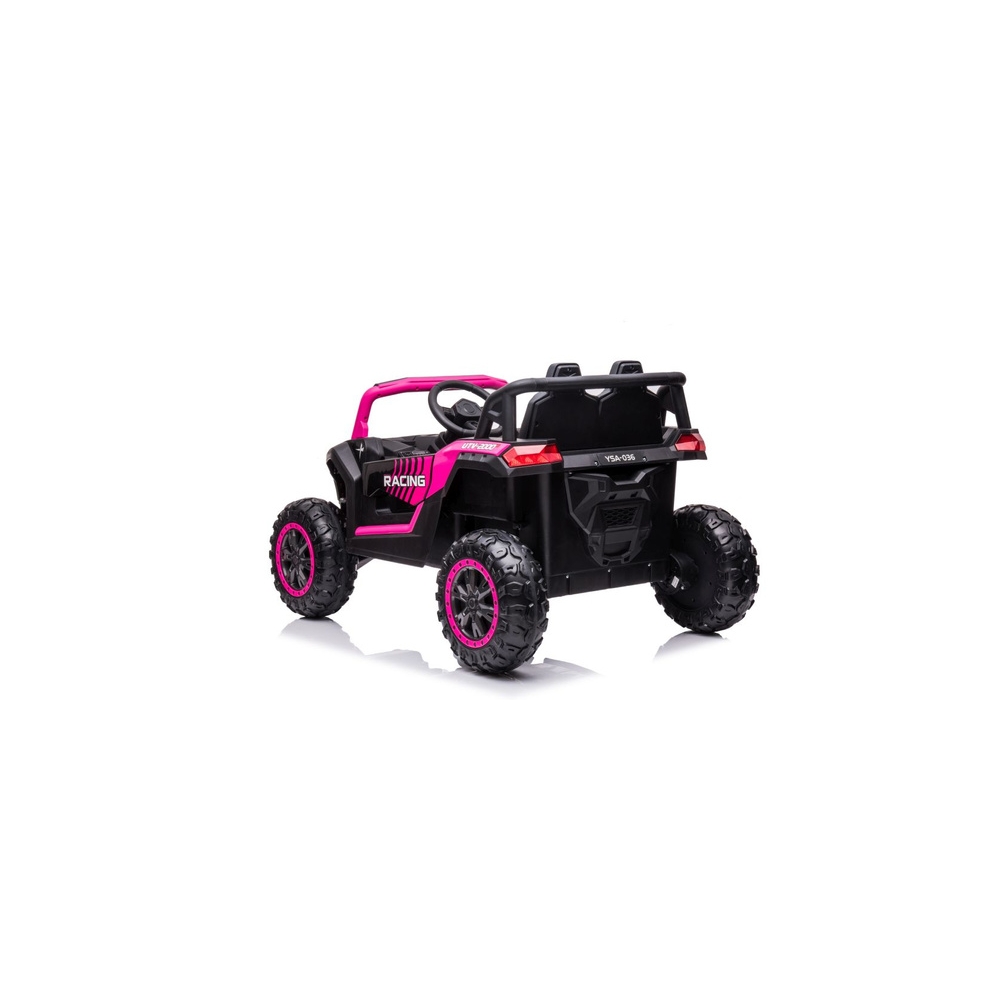 Elektromobilis YSA036 4x4, Pink-Elektromobiliai vaikams, Keturračiai ir bagiai-e-vaikas