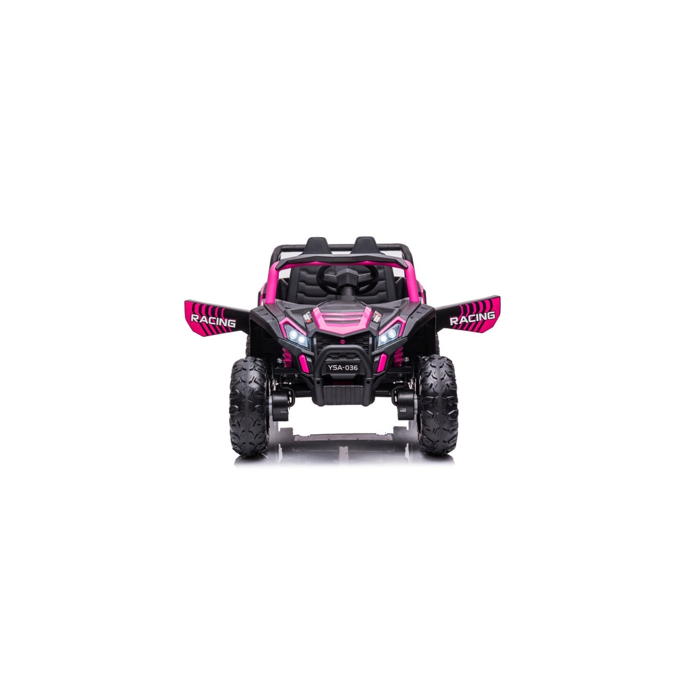 Elektromobilis YSA036 4x4, Pink-Elektromobiliai vaikams, Keturračiai ir bagiai-e-vaikas