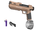 Automatic Water Gun Brown Transparent Container