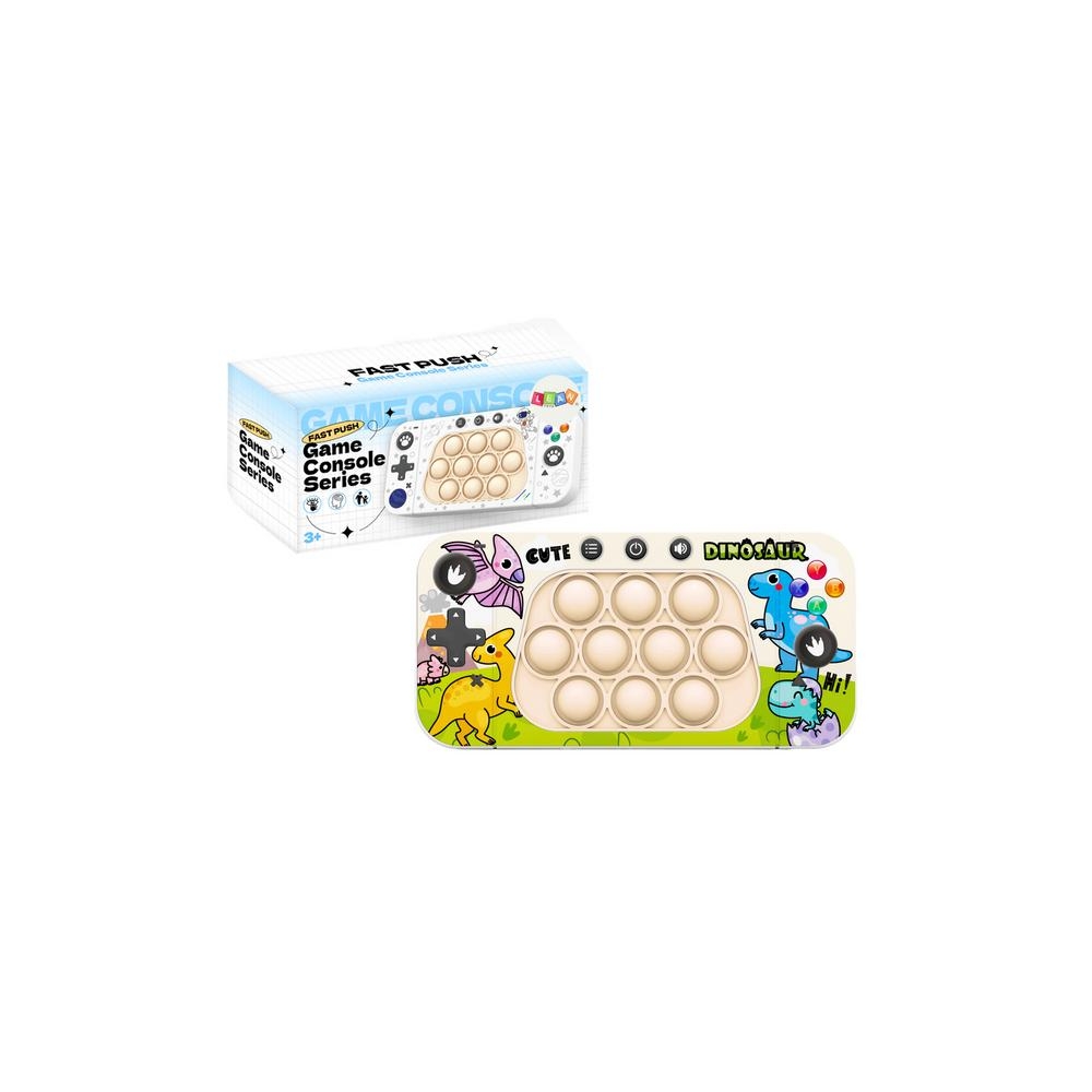 Arcade Game Console Pop It 4 Game Modes Dinosaurs