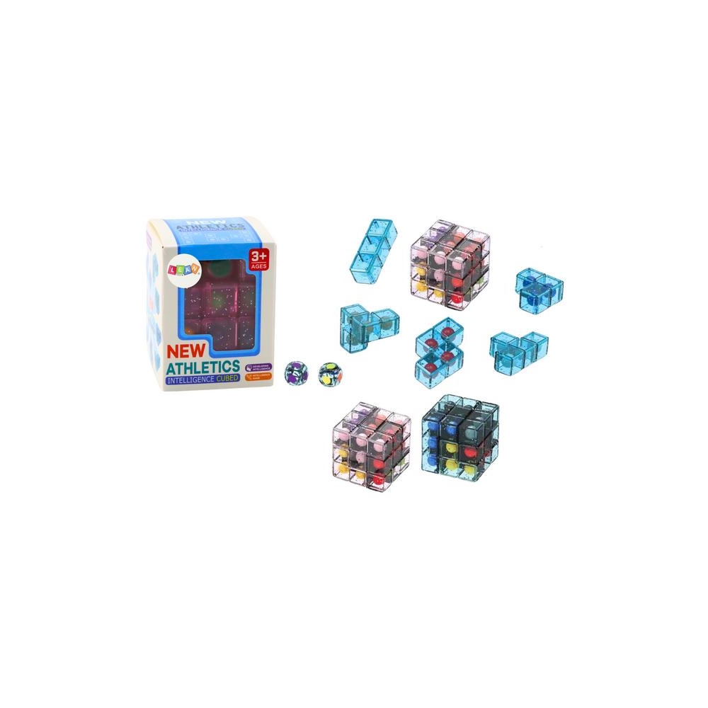 Logic Blocks Puzzle Puzzle Cube Game Pink