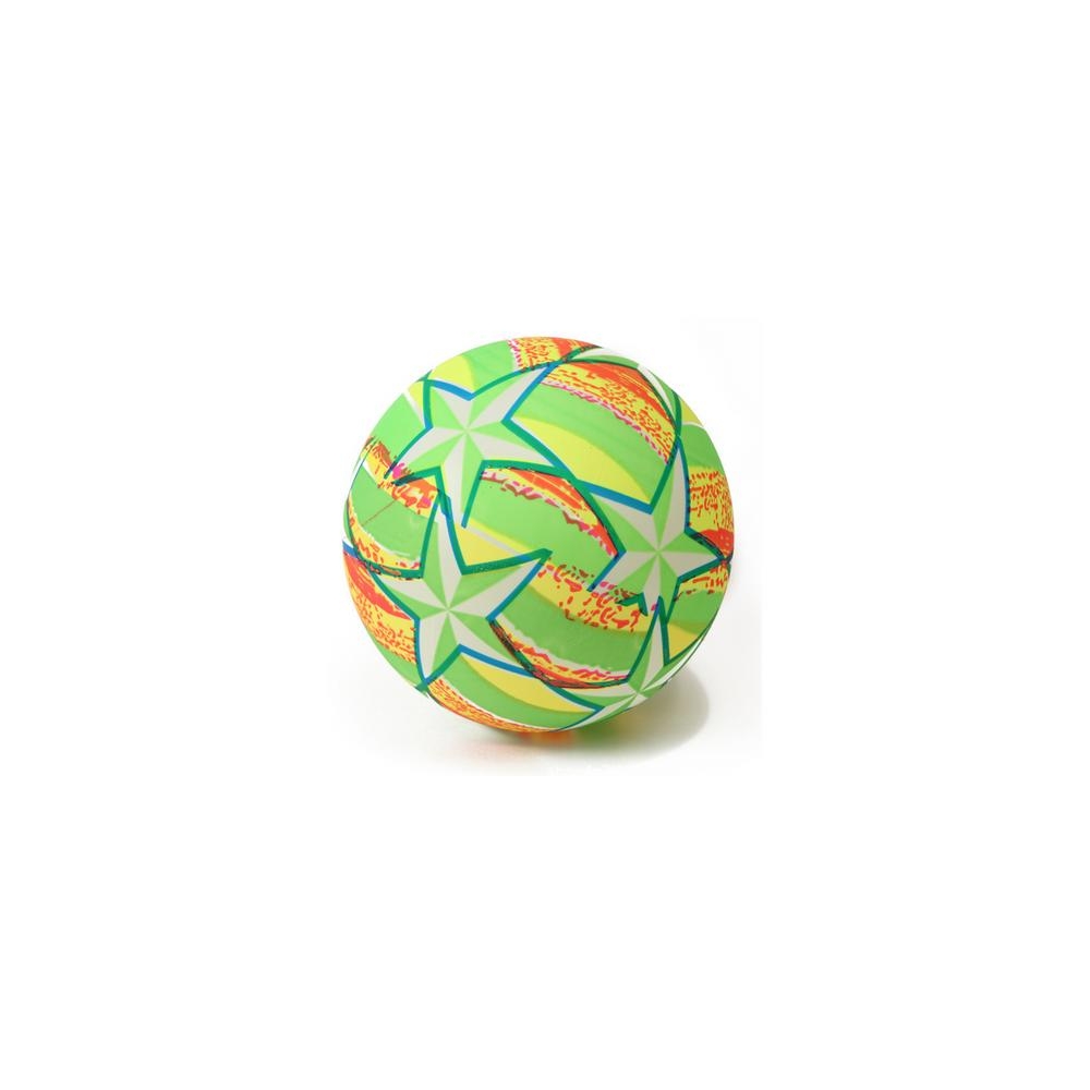 Guminis kamuoliukas "Bright Stars Green" 24 cm