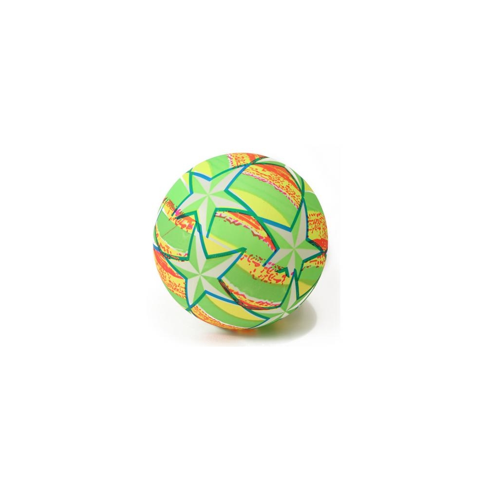 Guminis kamuoliukas "Bright Stars Green" 24 cm