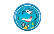 Flying Disc Frisbee with Dinosaur Blue 20 Cm