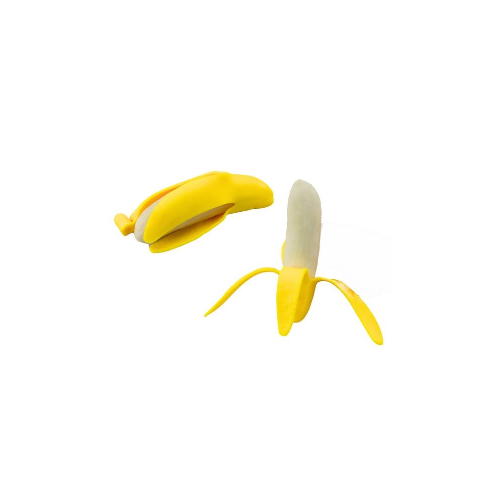 Guminė tempiama bananų odos kempinė geltona