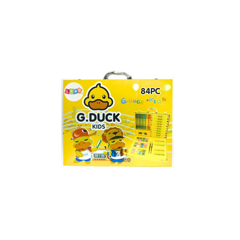 Meninis rinkinys lagamine Yellow Duck 84 el.