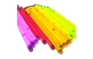 Opaski Fluorescencyjne 100 Sztuk Wiele Kolorów Świecące W Ciemności