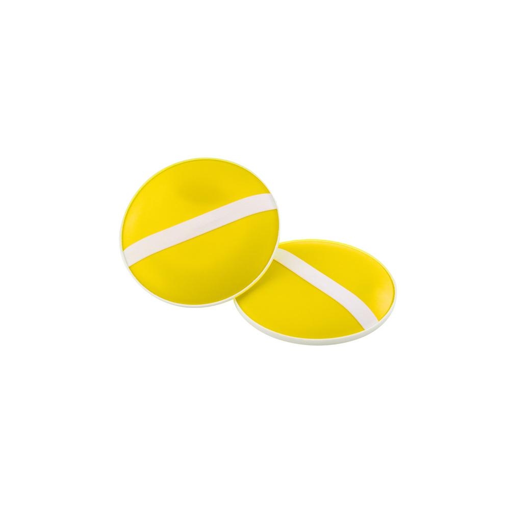 Arcade Game Round Palettes Ball With Suction Cups Yellow