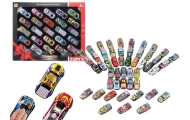 Set of Car Springs Cars With Drive Colorful 25 Pieces
