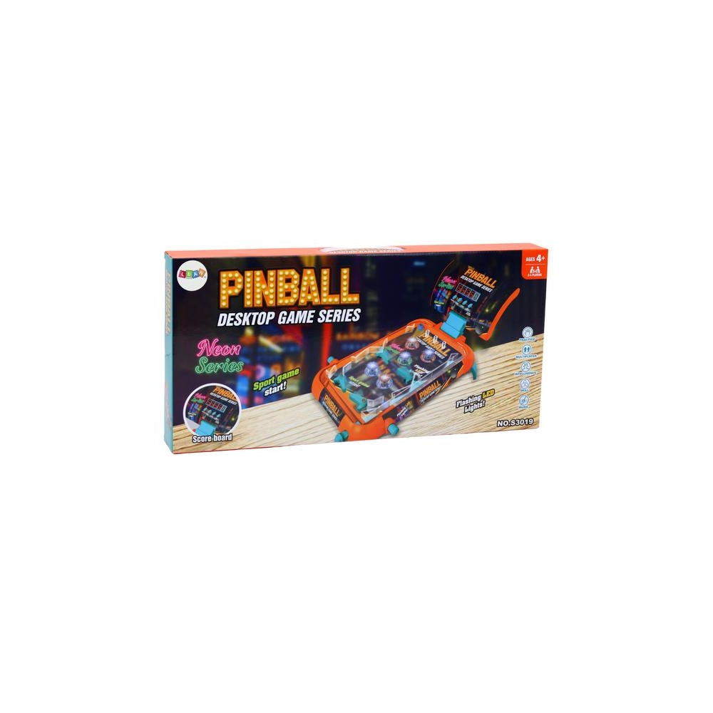 Arkadinis žaidimas LED Pinball šviesos garsai rezultatų suvestinė