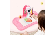 Mini Projector Robot Table 2in1 Accessories Pink