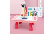 Mini Projector Robot Table 2in1 Accessories Pink