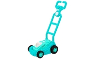 Bubble Machine Ride-on Lawn Mower with Handle Blue