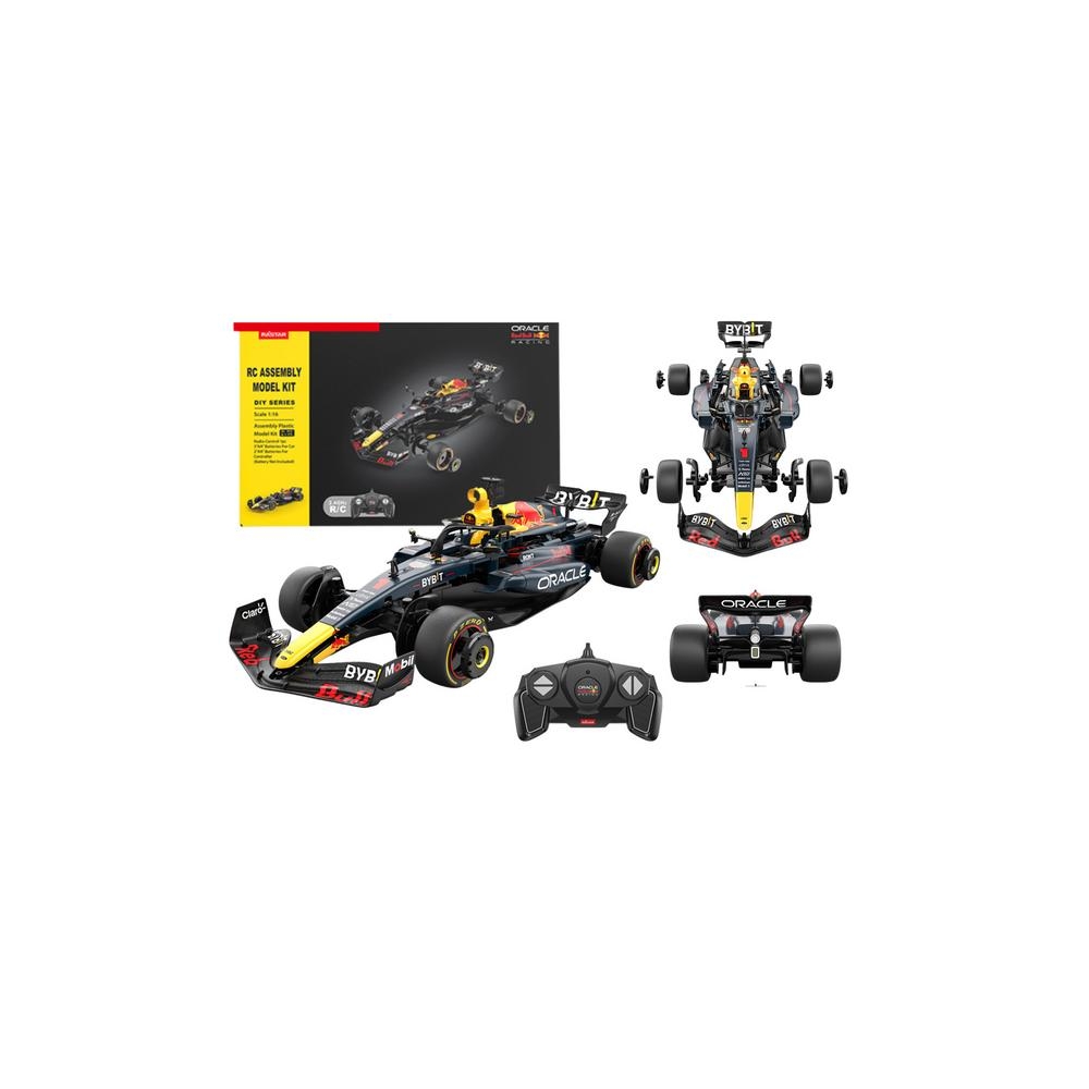 Konstruktorius Rastar RC automobilis 1:16 Red Bull F1 bolidas, tamsiai mėlynas-Žaislai, Konstruktoriai, Lego, statybiniai blokai
