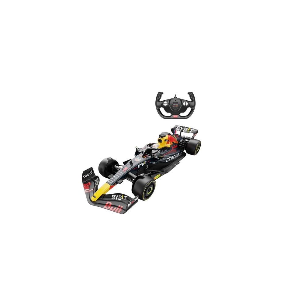 Nuotoliniu būdu valdomas Auto Rastar lenktyninis automobilis „Red Bull RB181“ F1 bolidas RC, tamsiai mėlynas, 1:12-Žaislai, Auto