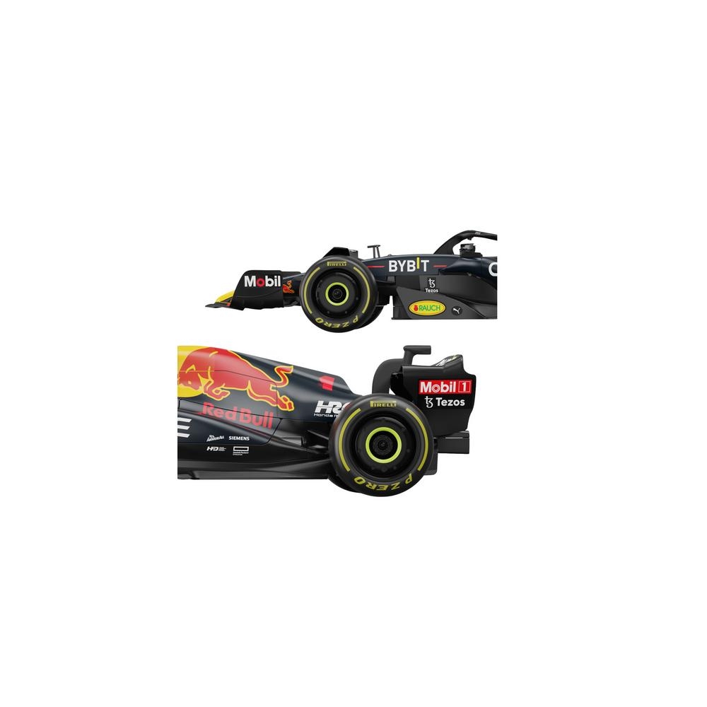 Nuotoliniu būdu valdomas Auto Rastar lenktyninis automobilis „Red Bull RB181“ F1 bolidas RC, tamsiai mėlynas, 1:12-Žaislai, Auto