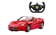 Auto R/C 1:24 Zdalnie Sterowane Sportowe Ferrari California Czerwone