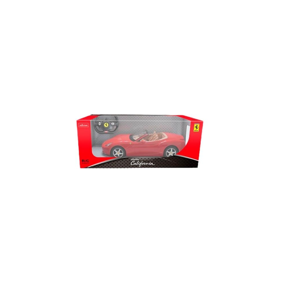 Nuotoliniu būdu valdomas 1:24 sportinis „Ferrari California“ raudonos spalvos-Žaislai, Auto ir transporto žaislai, Valdomos radi