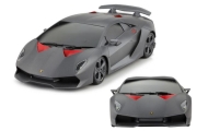 Nuotoliniu būdu valdomas RC sportinis automobilis 1:18 Lamborghini Sesto Elemento, pilkas
