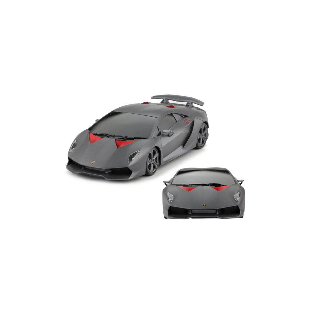 Nuotoliniu būdu valdomas RC sportinis automobilis 1:18 Lamborghini Sesto Elemento, pilkas