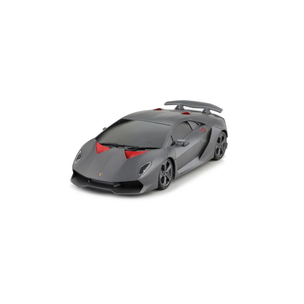 Nuotoliniu būdu valdomas RC sportinis automobilis 1:18 Lamborghini Sesto Elemento, pilkas