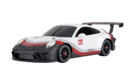 RC automobilis 1:18 Rastar Porsche 911 GT3 baltos ir pilkos spalvos