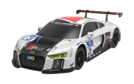 Car R/C 1:24 Remote Controlled Sports AUDI R8 LMS White and Black