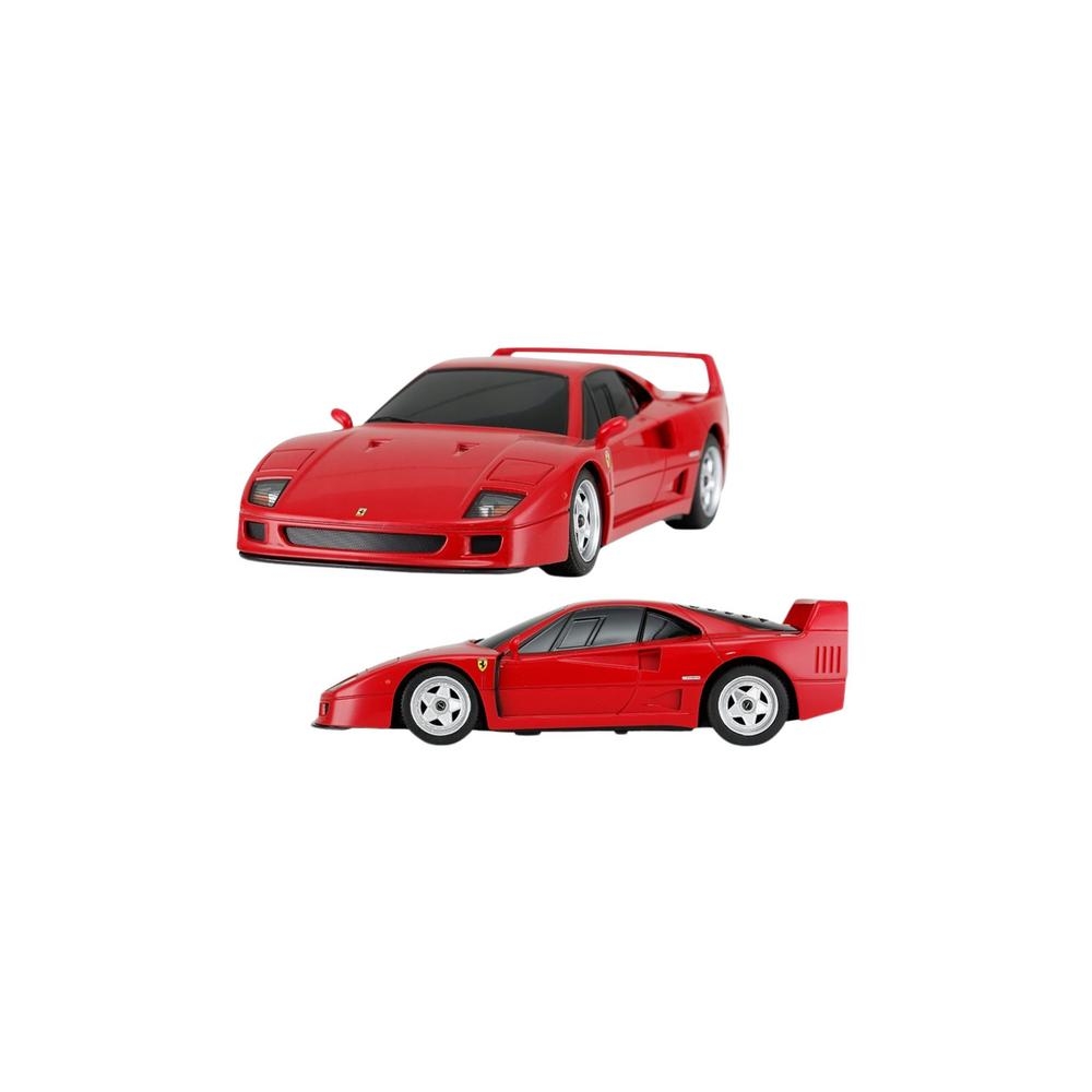 Nuotoliniu būdu valdomas 1:24 mastelio sportinis RC automobilis „Ferrari F40“, raudonos spalvos-Žaislai, Auto ir transporto žais