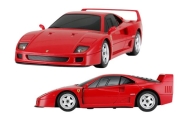 Nuotoliniu būdu valdomas 1:24 mastelio sportinis RC automobilis „Ferrari F40“, raudonos spalvos-Žaislai, Auto ir transporto žais