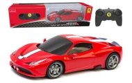 Auto Sportowe RC 1:24 Zdalnie Sterowane Ferrari 458 Speciale Czerwone