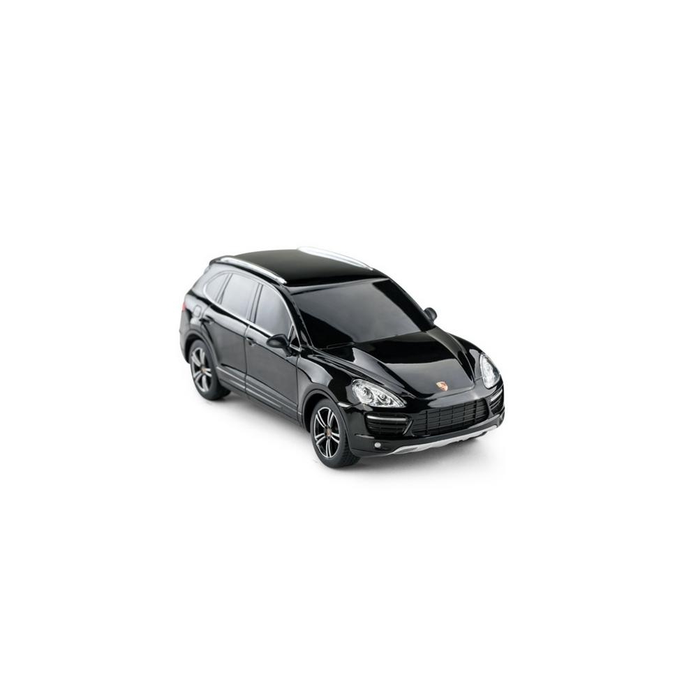 Nuotoliniu būdu valdomas Porsche Cayenne Turbo automobilis Rastar, juodos spalvos, 1:24-Žaislai, Auto ir transporto žaislai, Val