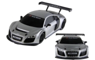 Auto R/C 1:24 Zdalnie Sterowane Sportowe AUDI R8 LMS Srebrne