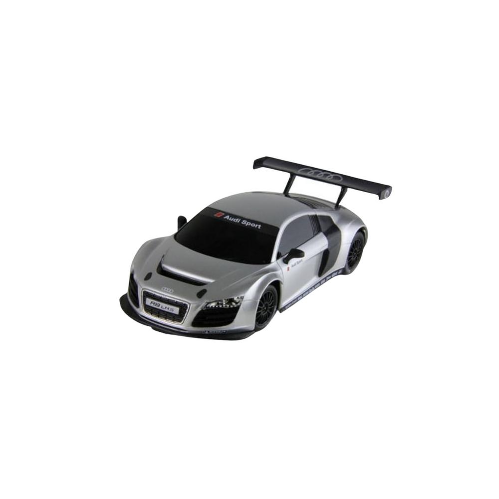 Auto R/C 1:24 Zdalnie Sterowane Sportowe AUDI R8 LMS Srebrne