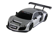 Auto R/C 1:24 Zdalnie Sterowane Sportowe AUDI R8 LMS Srebrne